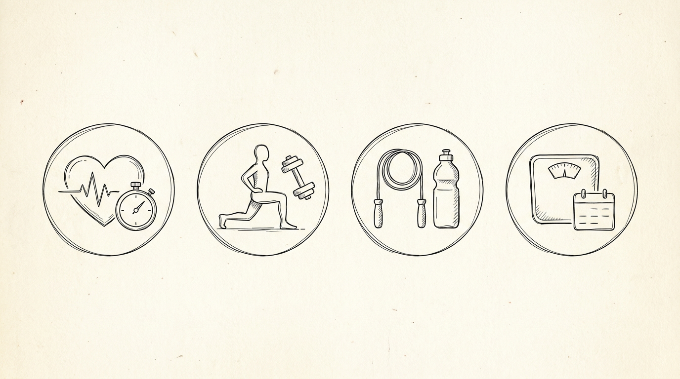 The four numbers that matter for home fitness