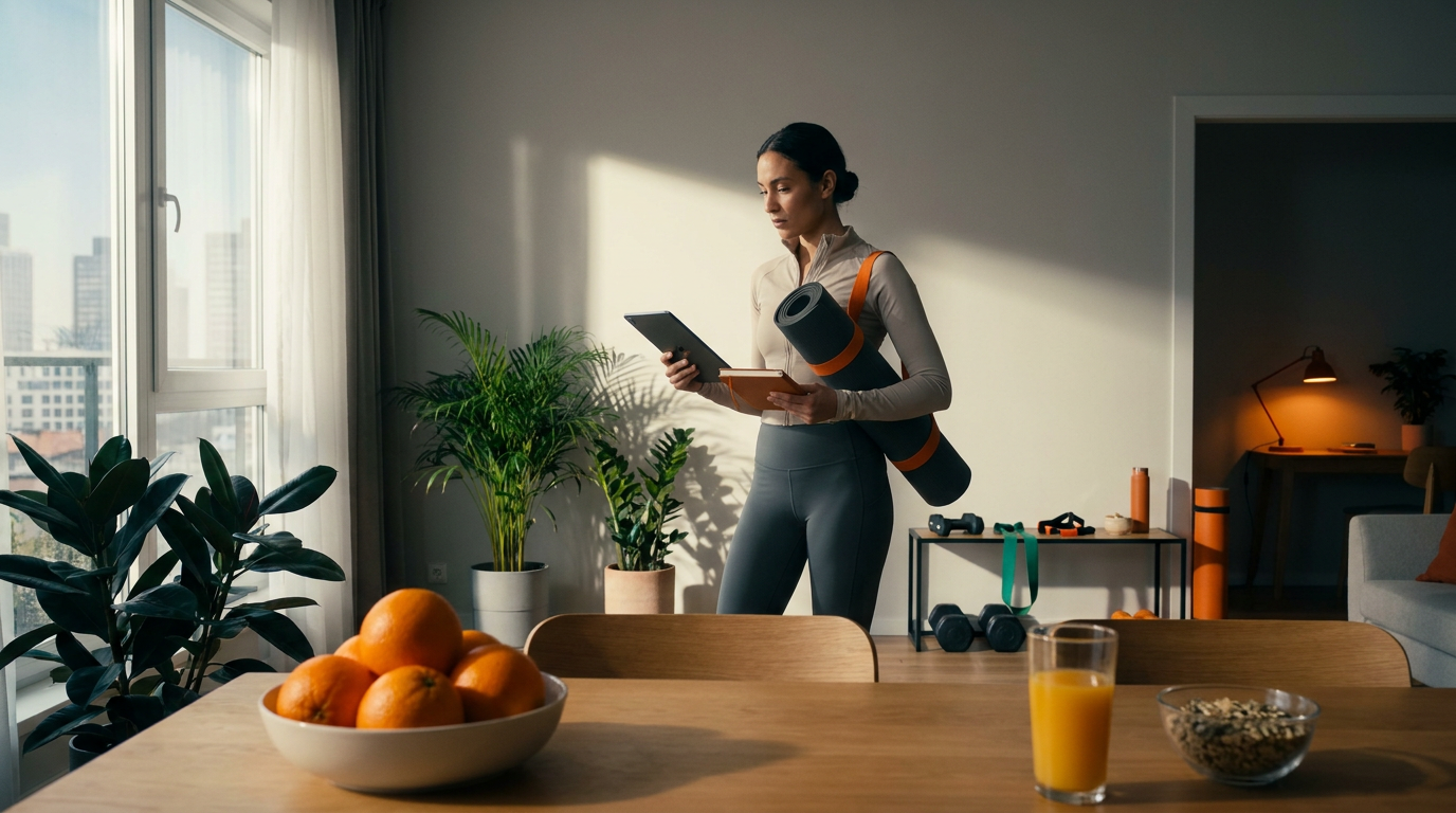 Plant-Based and Home Workout Goal Adjustments