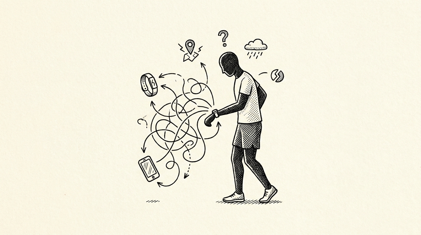 Where generic trackers frustrate runners