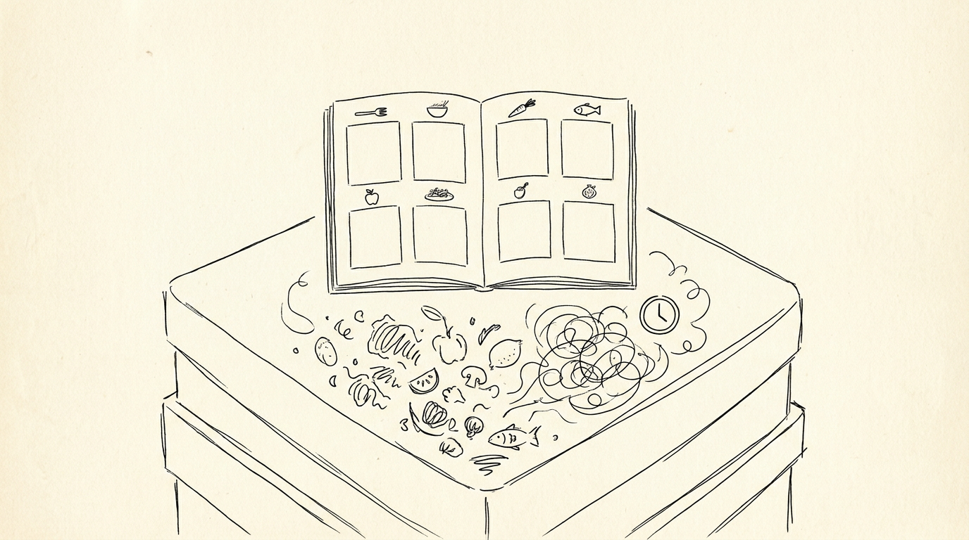 Build a default meal library before the chaos starts