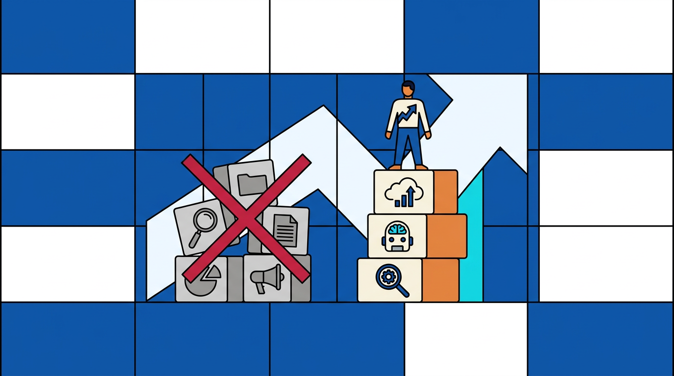 Why solo founders need a different AI SEO stack