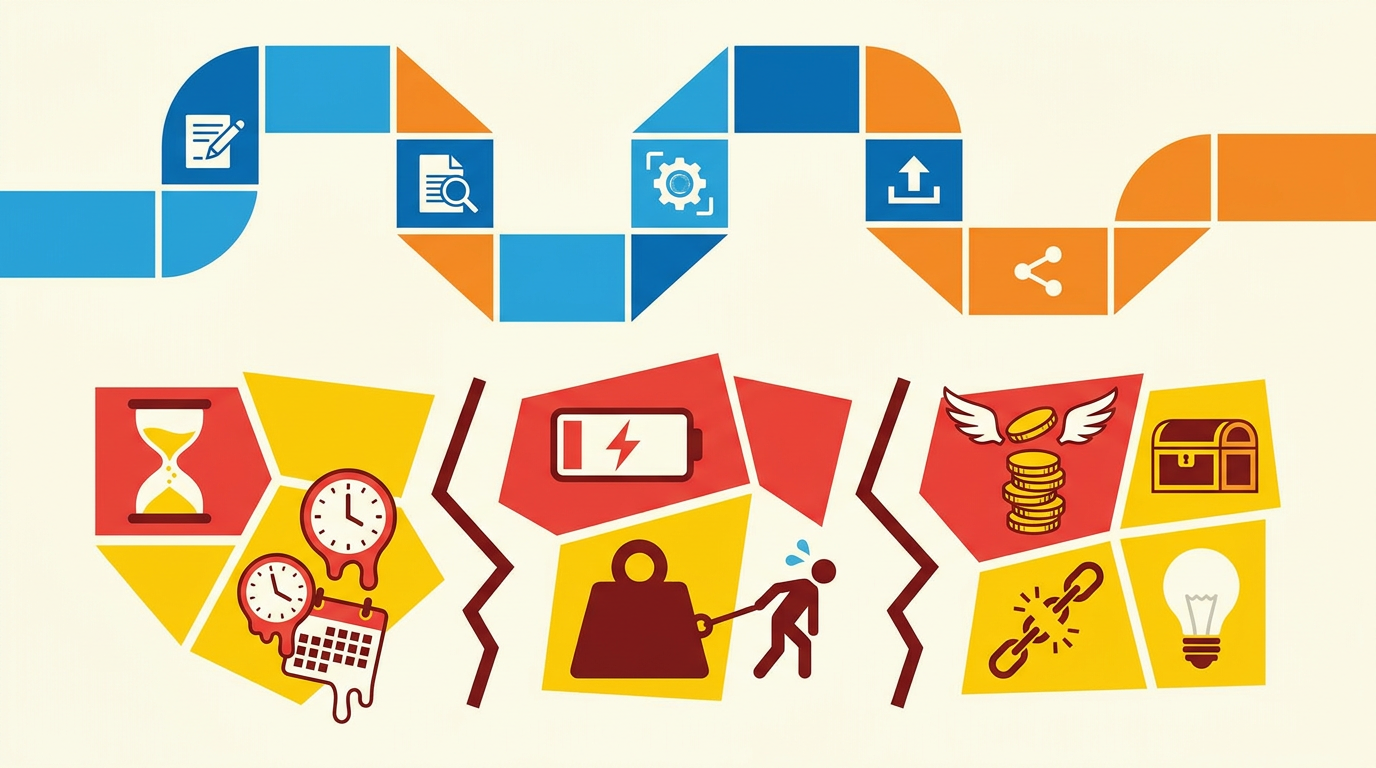 What the manual blog publishing workflow actually costs you