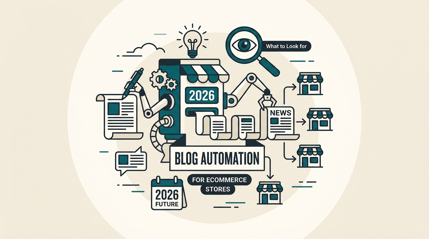 Blog Automation for Ecommerce Stores: What to Look for in 2026